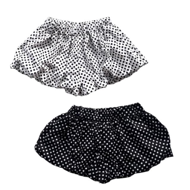 Polka Dot Balloon Skirt กระโปรงกางเกงทรงบอลลูน - รูปที่ 1