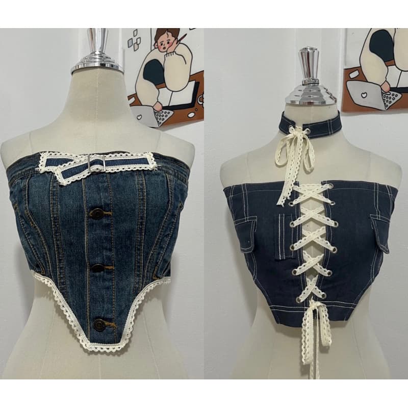ครอปยีนส์ DIY สุดเท่ งานสวยไม่ซ้ำใคร - รูปที่ 1