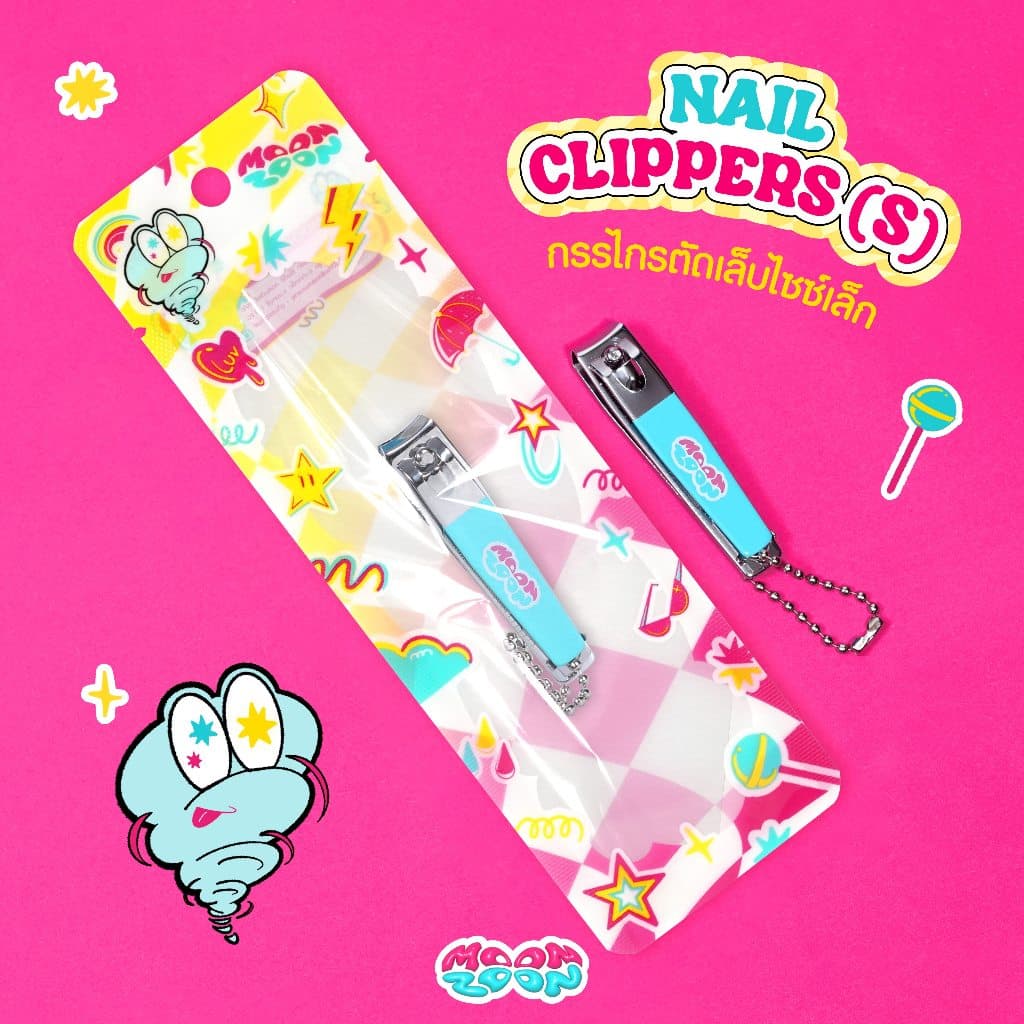 MOONZOON NAIL CLIPPERS (S) มูนซูน กรรไกรตัดเล็บขนาดเล็กสำหรับพกพา - รูปที่ 1
