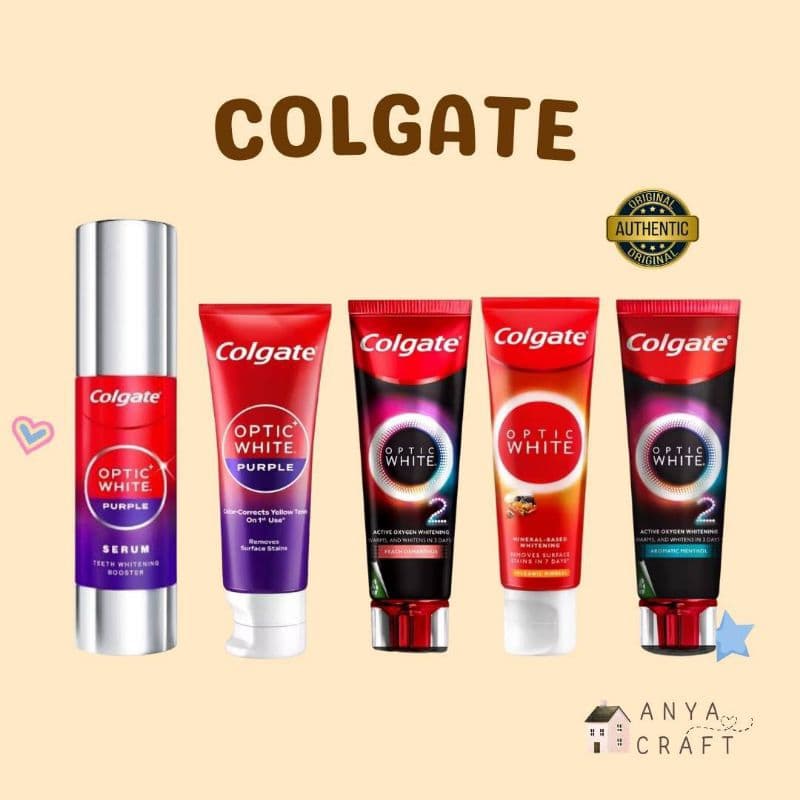 ของแท้ ยาสีฟันคอลเกต Colgate Optic white - รูปที่ 1