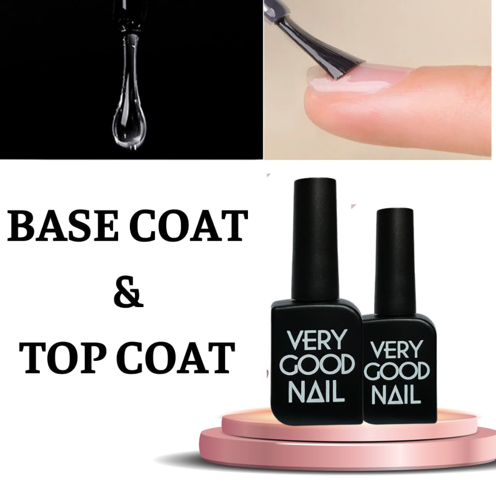 Top Coat Base coat Very good UV LED Gel Polish Soak Off 15ML ทาเล็บเจล สีทาเล็บเจล สีเจล ยาทาเล็บเจล - รูปที่ 1