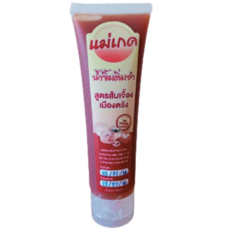 น้ำจิ้มติ่มซำเมืองตรัง แม่เกด ใหม่ล่าสุดหลอดบีบพกพาสะดวกขนาด100ml - รูปที่ 1