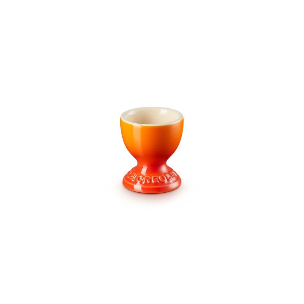 ที่วางไข่ เกรด (B) สีส้ม Fotted Egg Cup (B) Flame - รูปที่ 1
