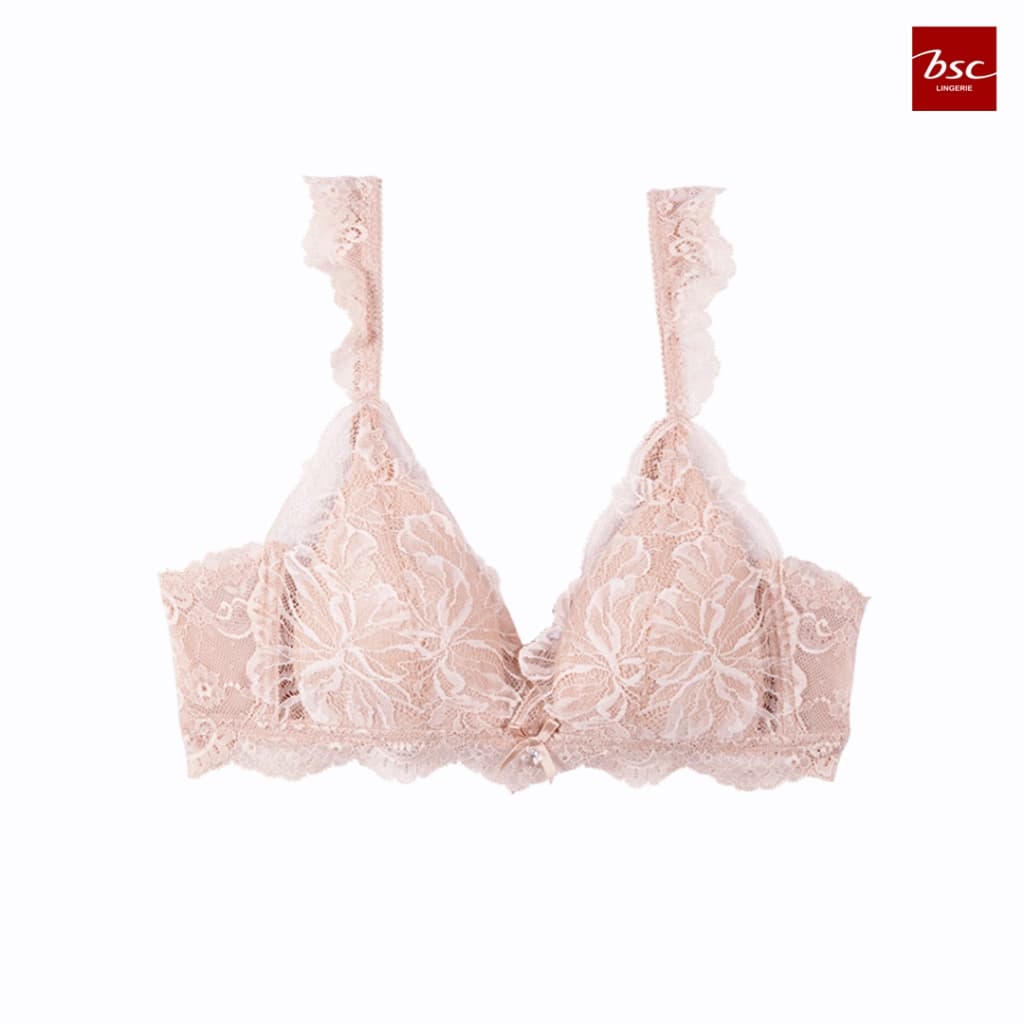 BSC Lingerie ชุดชั้นในผู้หญิง ลูกไม้เซ็กซี่ ไร้โครง BB3565 มีให้เลือก 3 สี - BB3565 - รูปที่ 1