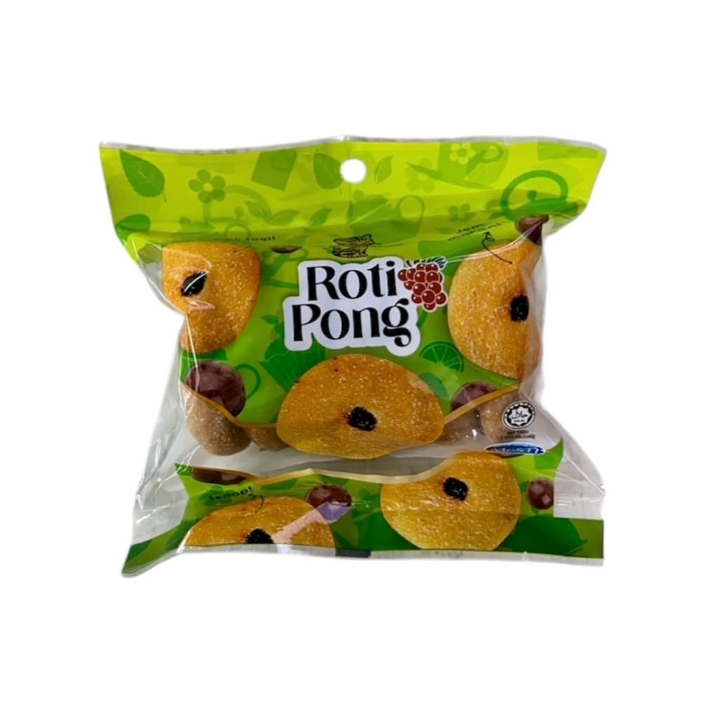 Roti Pong โรตีโป่ง ขนมปังอบนิ่มหน้าลูกเกด - รูปที่ 1