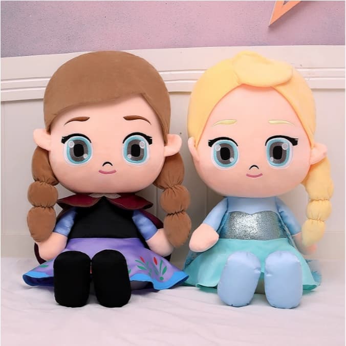 ตุ๊กตาเอลซ่า อันนา เจ้าหญิง เมืองน้ำเเข็ง เด็กผู้หญิง ของขวัญ วันเกิด คนรัก วาเลนไทน์ Doll Elsa Anna Flozen HBD Present - รูปที่ 1