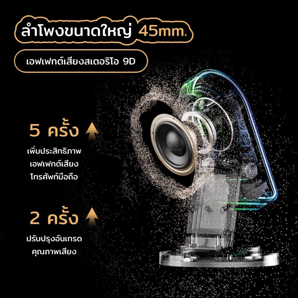 ZJ029 ลำโพงเซ็นเซอร์ไร้สาย ลำโพงเหนียวนำอัจฉริยะเชื่อมโทรศัพท์อัตโนมัติ 3in1 เสียงสเตอริโอ9D ฟังก์ชั่นบลูทูธ/ เซ็นเซอร์ - รูปที่ 1