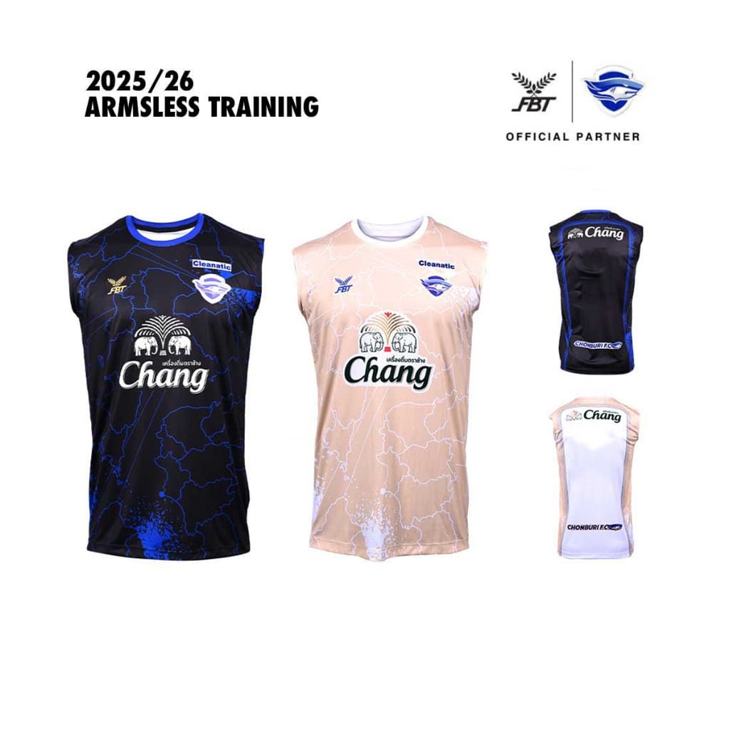CHONBURI FC เสื้อแขนกุด 2025/26 - รูปที่ 1