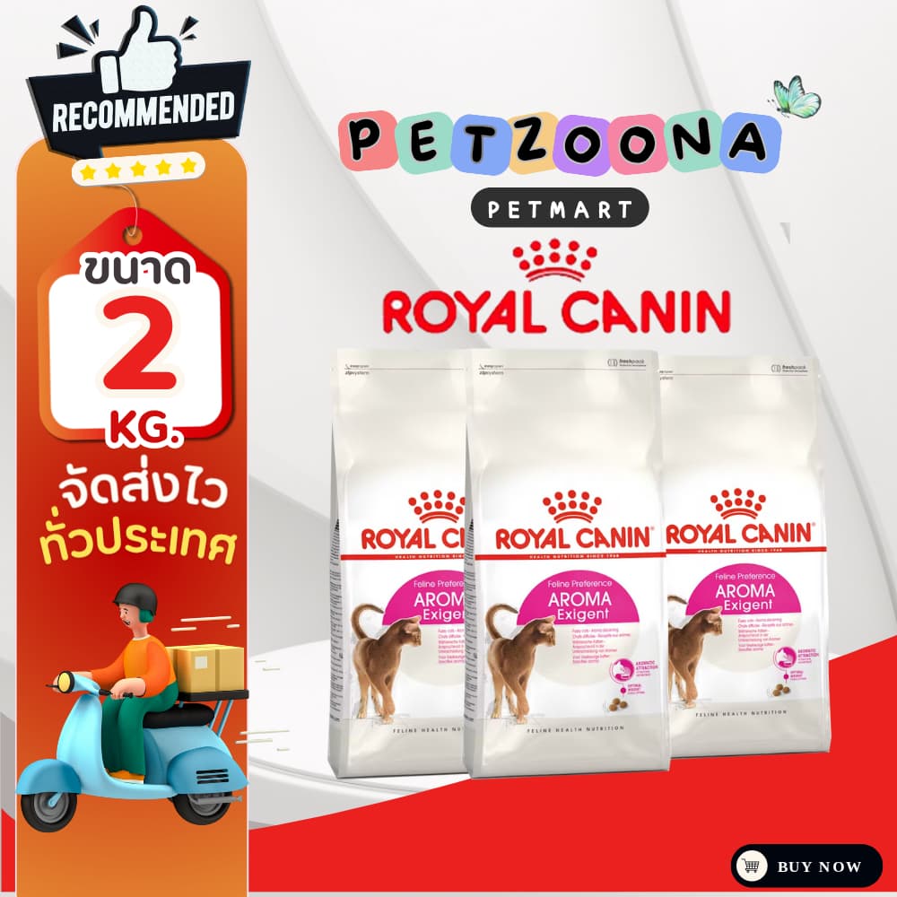 Royal Canin Aroma Exigent โรยัล คานิน สูตรสำหรับแมวกินยาก ขนาด 400g - รูปที่ 1