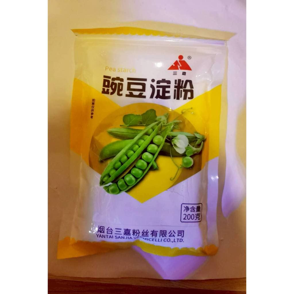 แป้งถั่วลันเตา 豌豆淀粉 ขนาด 200 กรัม - รูปที่ 1