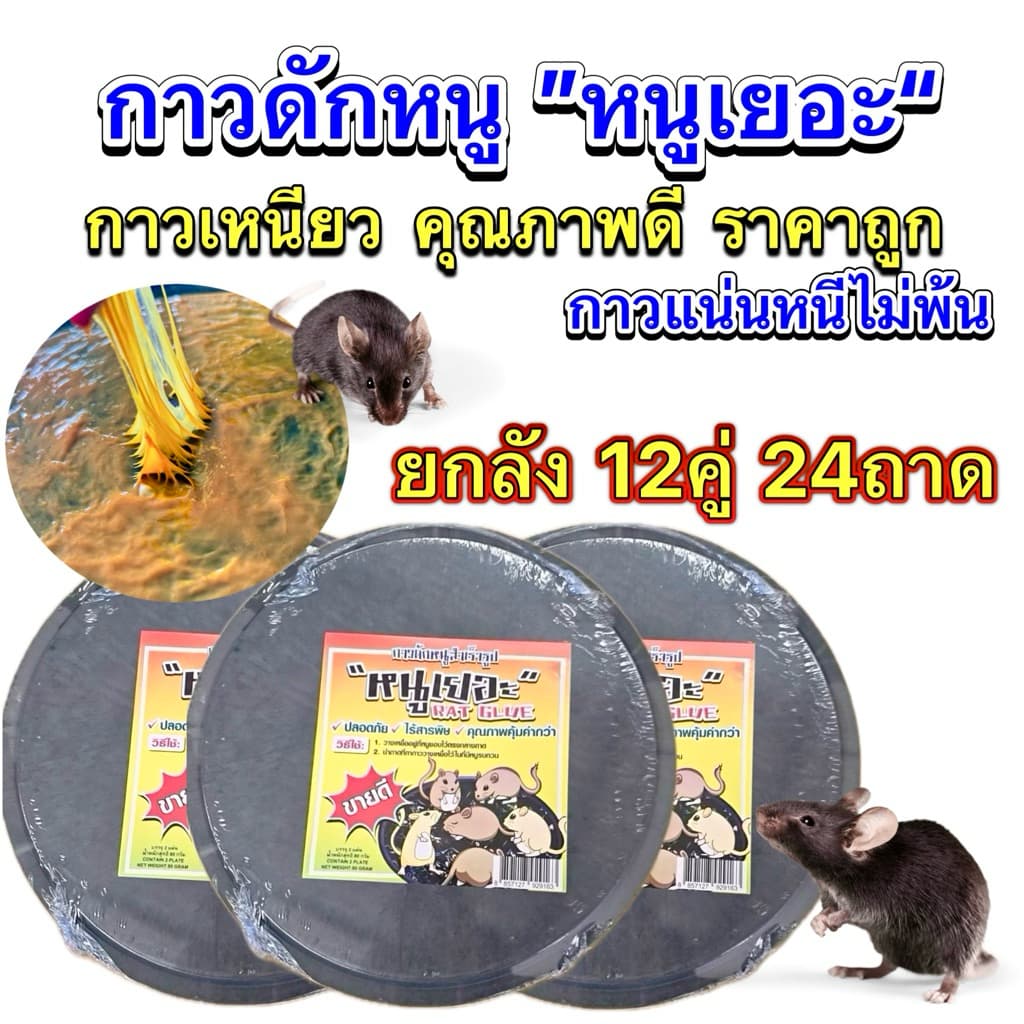 กาวดักหนูสำเร็จรูป พร้อมใช้งาน - รูปที่ 1