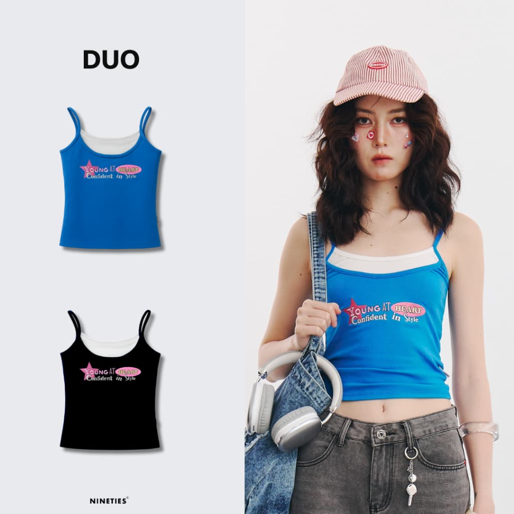 Nineties Design : Jean Collection Tank Top เสื้อสายเดี่ยว - รูปที่ 1