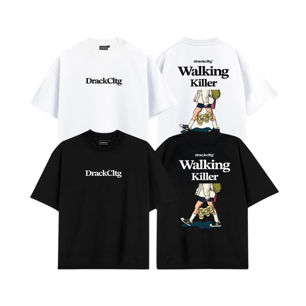 DRACK - WALKING เสื้อยืดคอกลม - รูปที่ 1