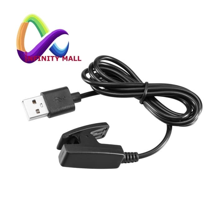 สายชาร์จ usb สำหรับ Garmin Lily 2 / Forerunner 645 735XT 235 230 630 35 / vivomove Trend  HR / Approach S20 Sync charger - รูปที่ 1