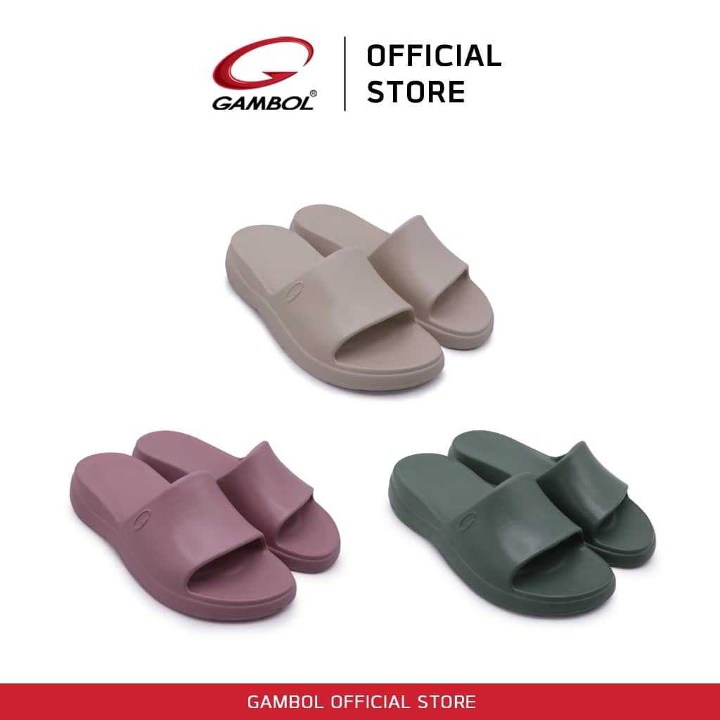 GAMBOL แกมโบล BUBBLE รองเท้าแตะสวมหญิง รุ่น GW42251 Size 37-39 - รูปที่ 1