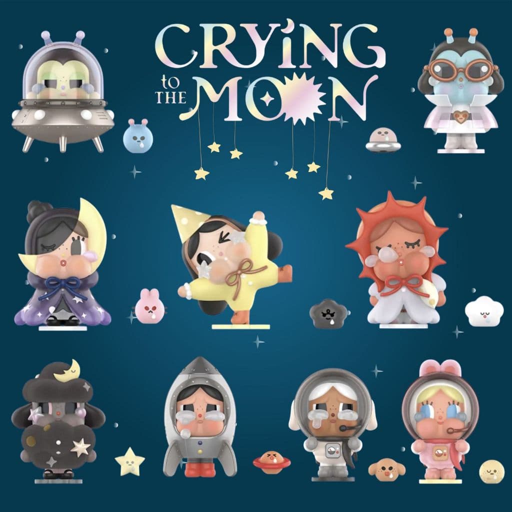 ?พร้อมส่ง...ของแท้?CRYBABY Crying to the moon Series Figures? - รูปที่ 1