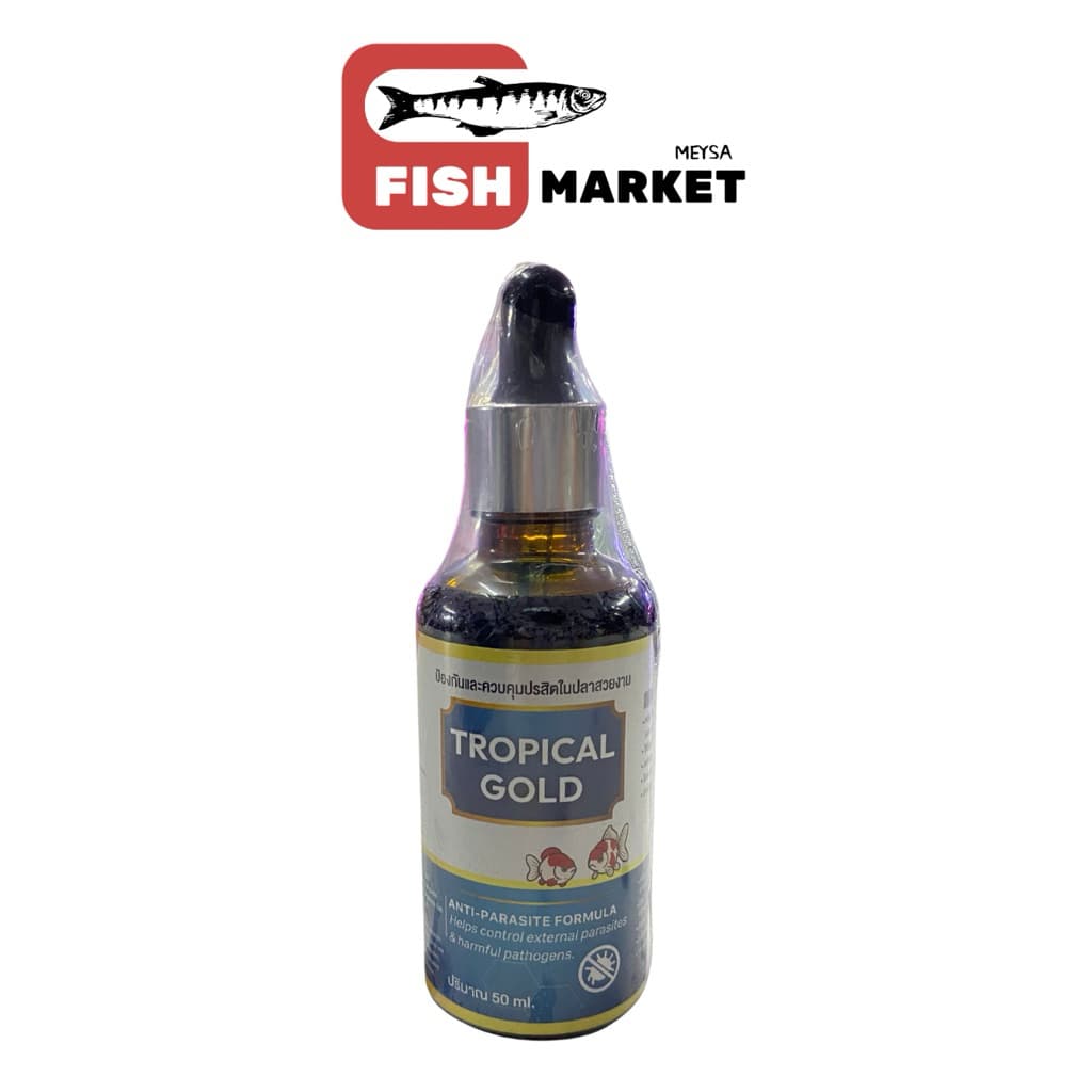 Tropical Gold สำหรับปลาสวยงาม 50ml. - รูปที่ 1